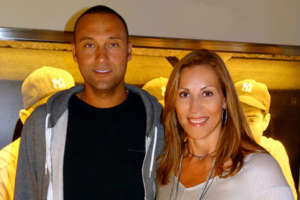 Derek Jeter and Rose Caiola