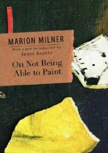 On Not Being Able to Paint