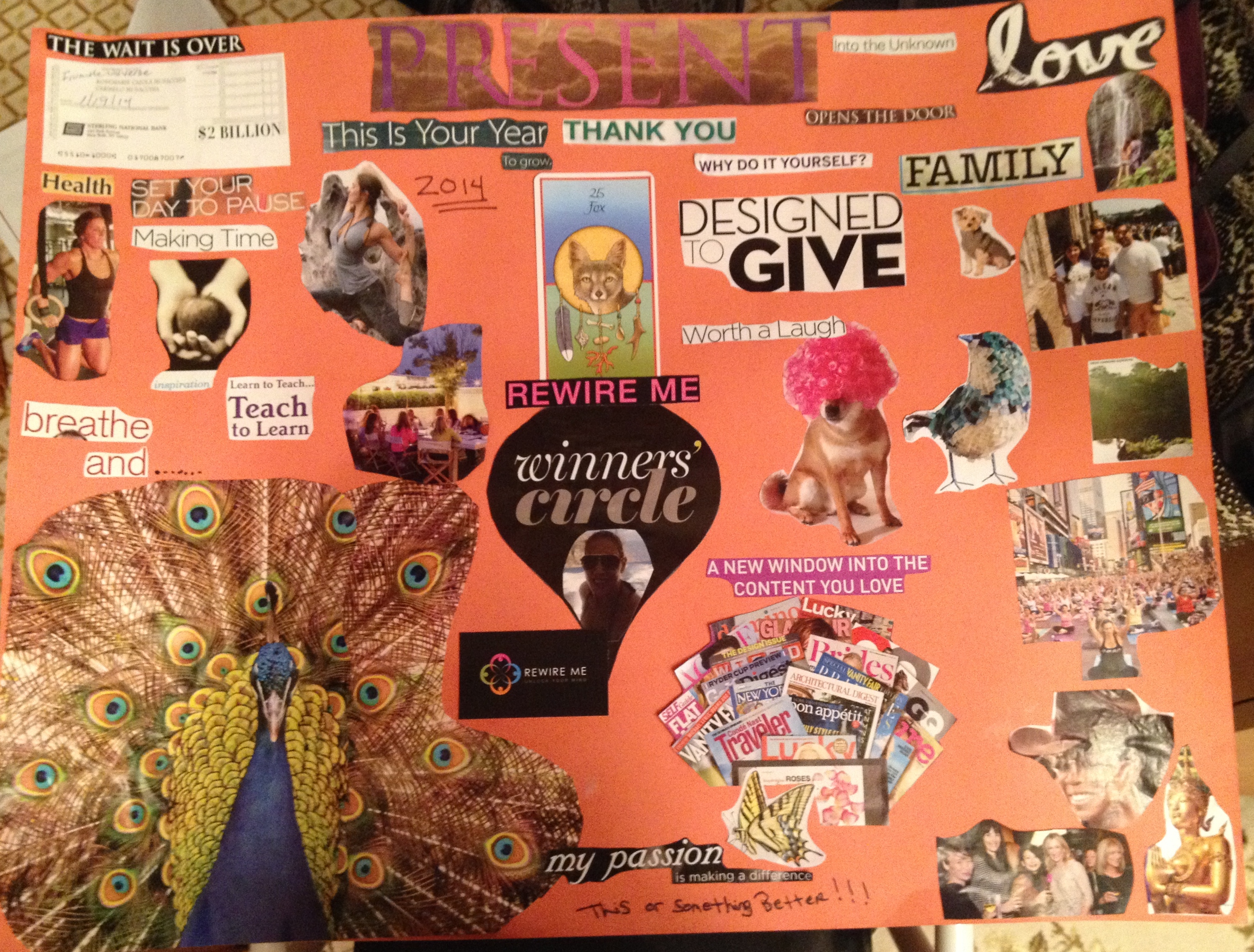 How My Vision Board Is Changing My Life - Rewire Me