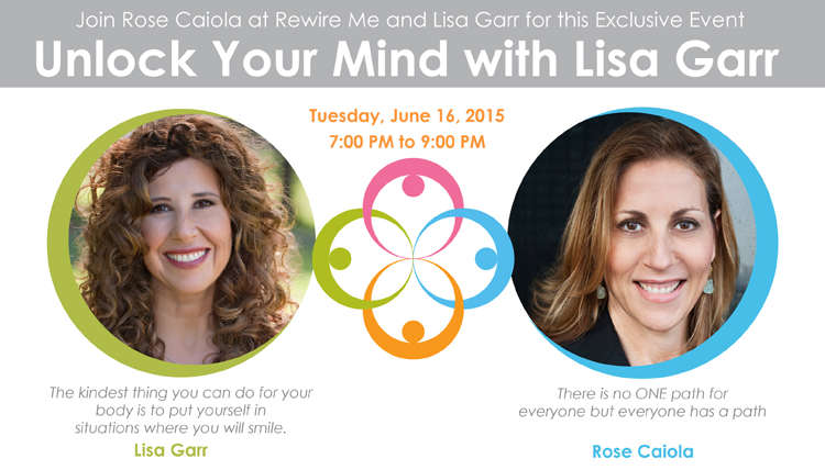 Special Event: Unlock your Mind With Lisa Garr