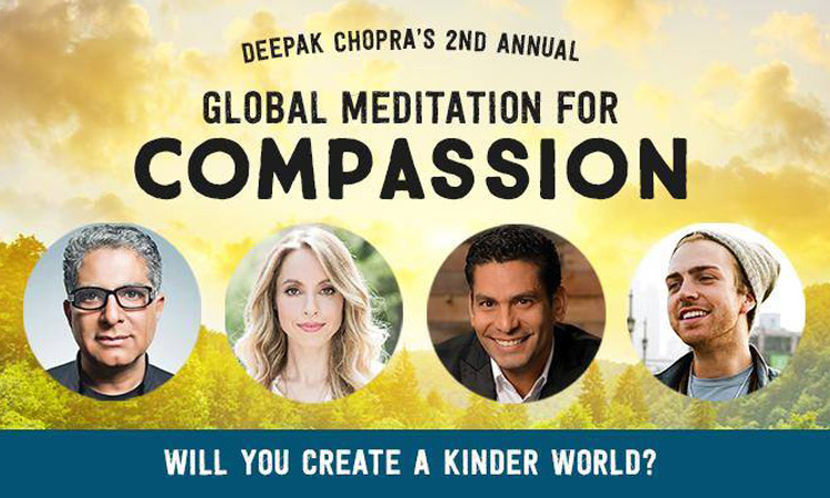 Meditate With Deepak Chopra And 500,000 Others