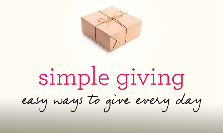 Simple Giving: Easy Ways to Give Every Day cover