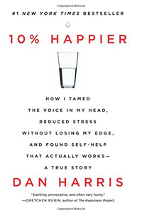 10% Happier book cover by Dan Harris