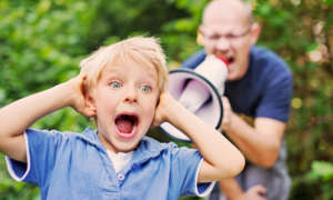 Parenting Mistakes father yelling at son