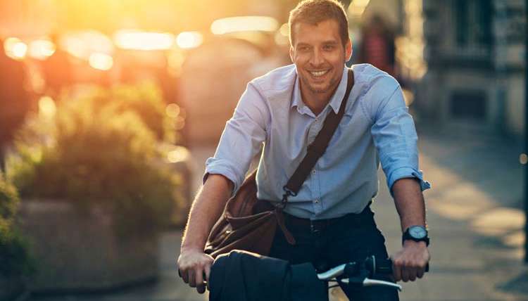 Biking To Work Lowers Mortality