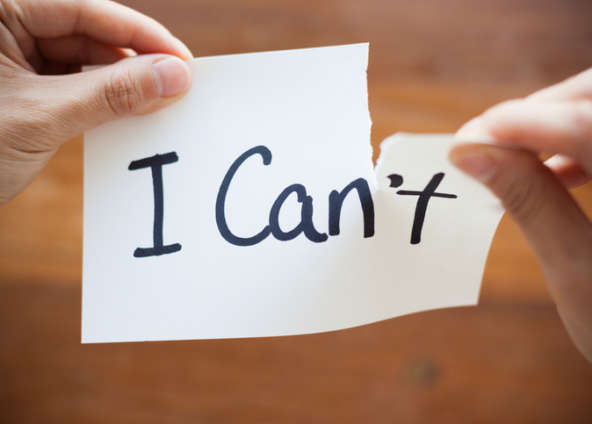 4 Steps Out Of ‘Can’t’ into ‘Can’