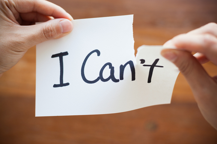 4 Steps Out Of ‘Can’t’ into ‘Can’