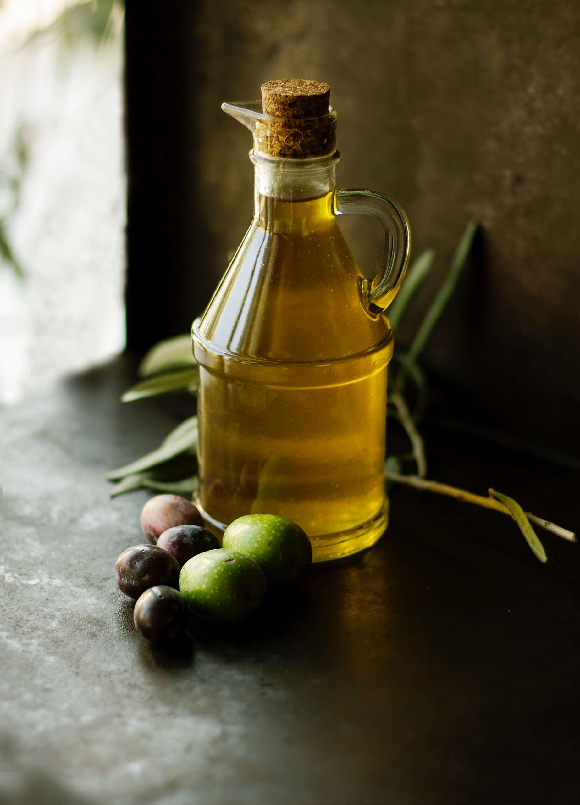 Olives and olive oil