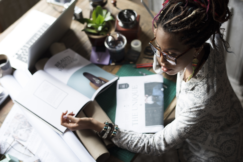 strong Intentions Businesswoman