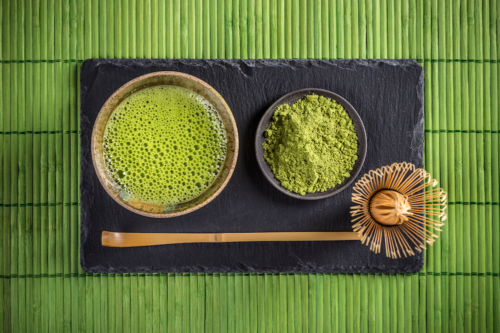 Matcha green tea,