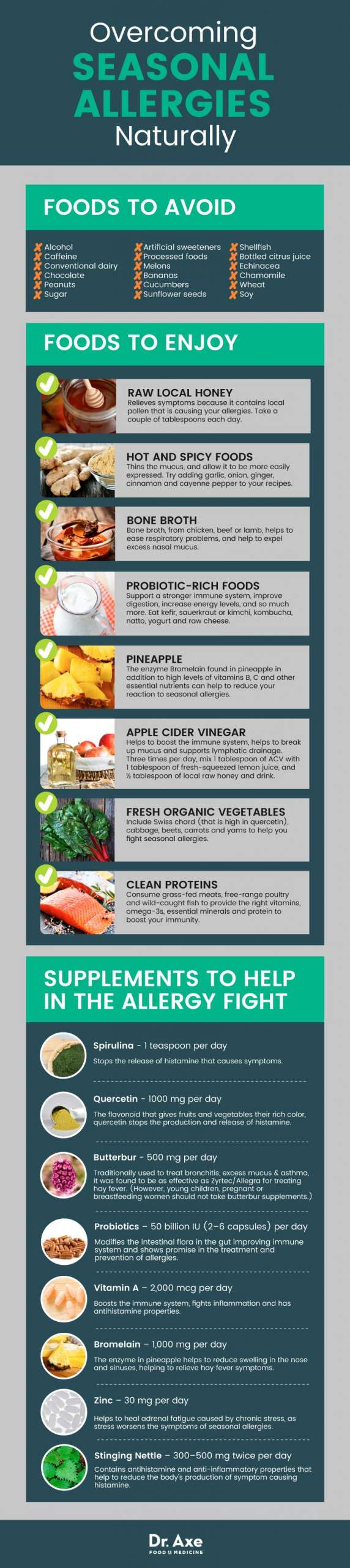 hay fever symptoms infographic