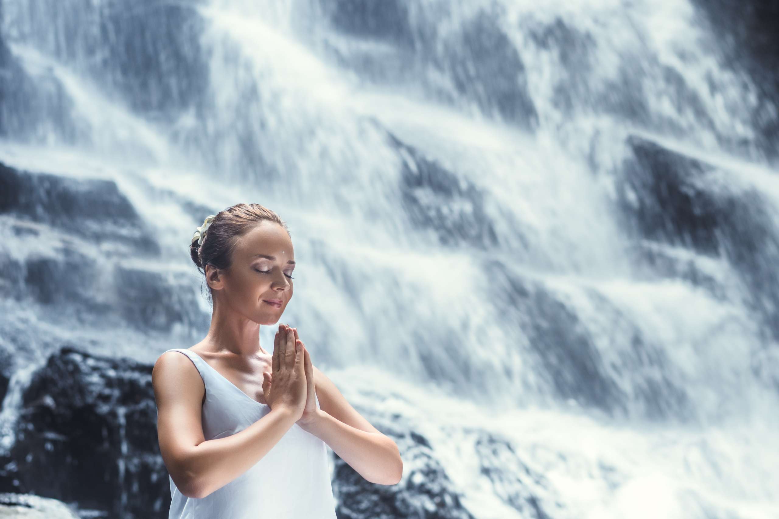 Meditation for healthy skin